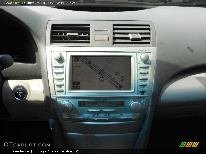 Sky Blue Pearl / Ash 2008 Toyota Camry Hybrid