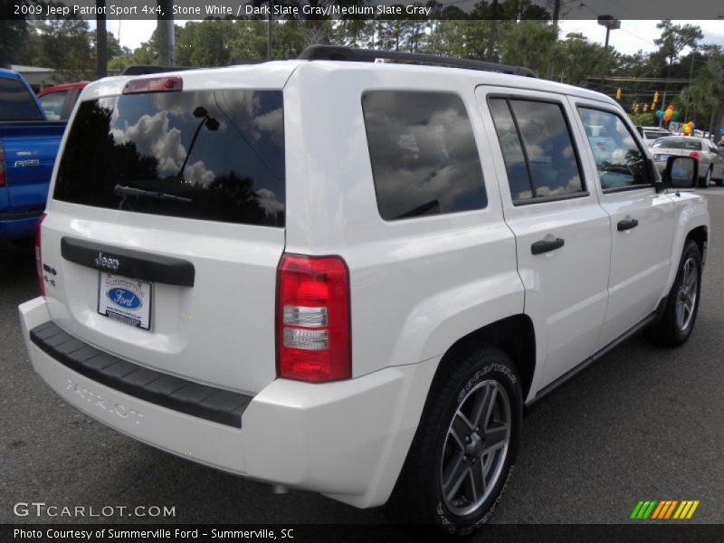 Stone White / Dark Slate Gray/Medium Slate Gray 2009 Jeep Patriot Sport 4x4