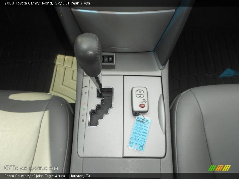 Sky Blue Pearl / Ash 2008 Toyota Camry Hybrid