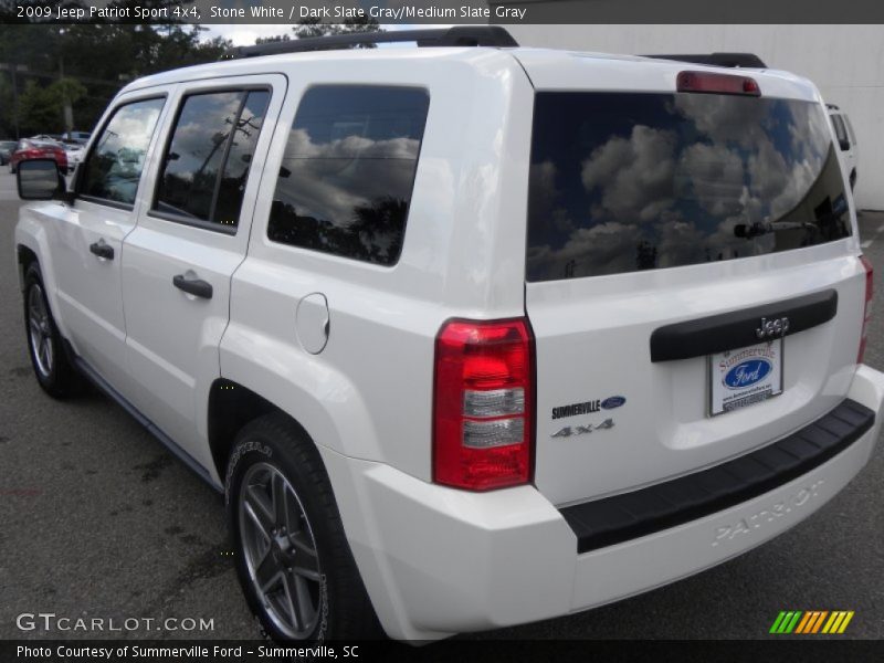 Stone White / Dark Slate Gray/Medium Slate Gray 2009 Jeep Patriot Sport 4x4
