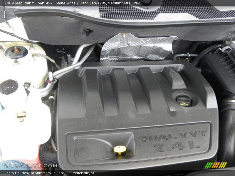 Stone White / Dark Slate Gray/Medium Slate Gray 2009 Jeep Patriot Sport 4x4