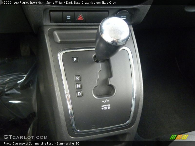 Stone White / Dark Slate Gray/Medium Slate Gray 2009 Jeep Patriot Sport 4x4