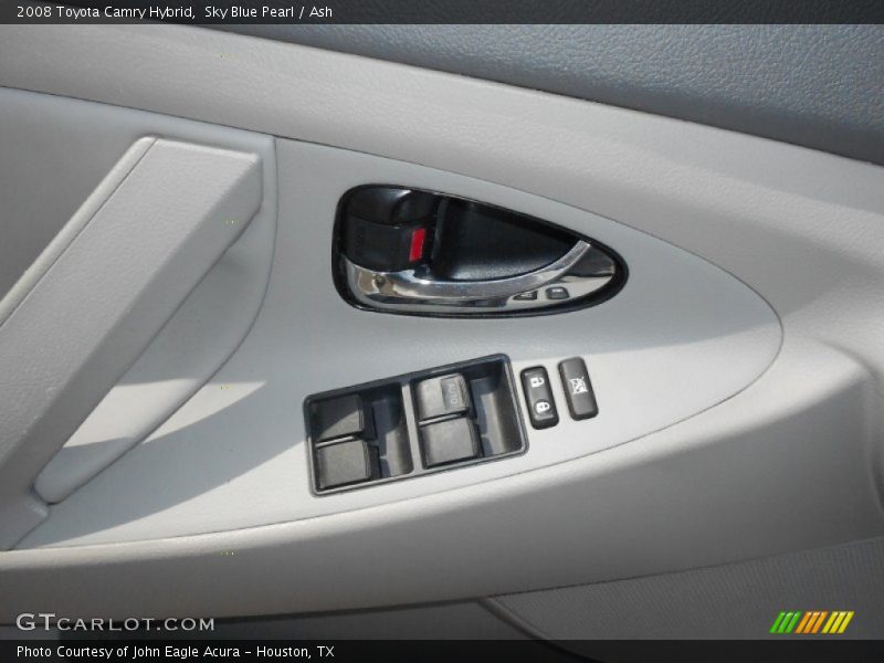 Sky Blue Pearl / Ash 2008 Toyota Camry Hybrid