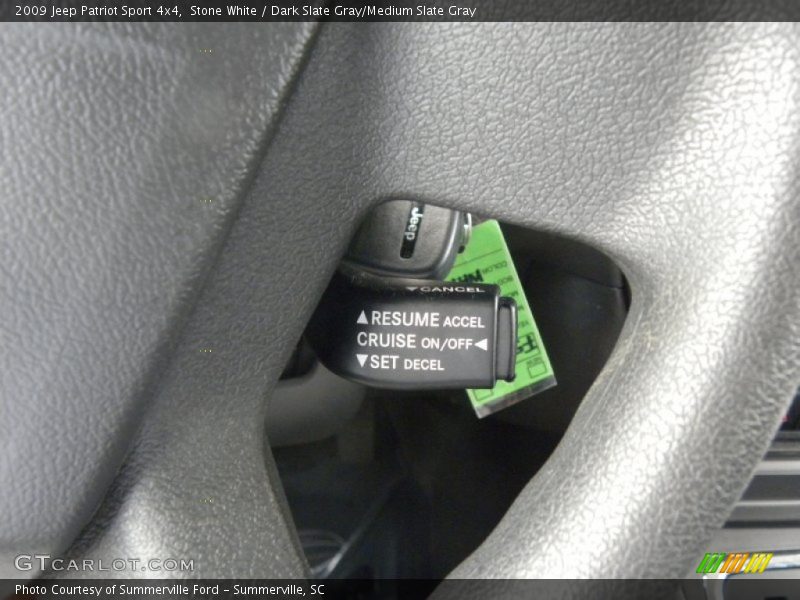 Stone White / Dark Slate Gray/Medium Slate Gray 2009 Jeep Patriot Sport 4x4