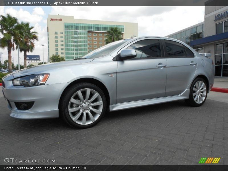  2011 Lancer GTS Apex Silver Metallic