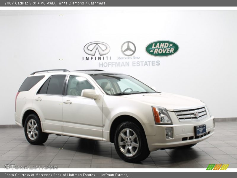 White Diamond / Cashmere 2007 Cadillac SRX 4 V6 AWD