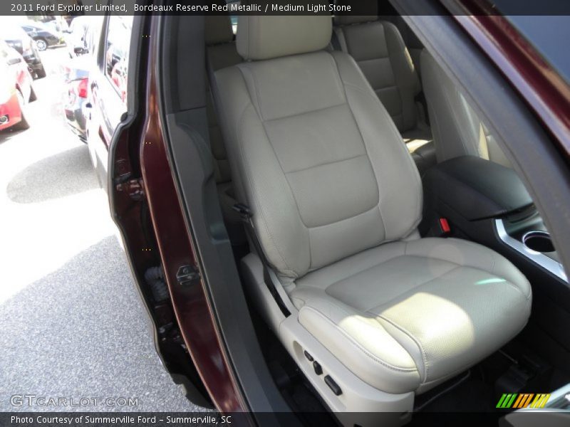Bordeaux Reserve Red Metallic / Medium Light Stone 2011 Ford Explorer Limited