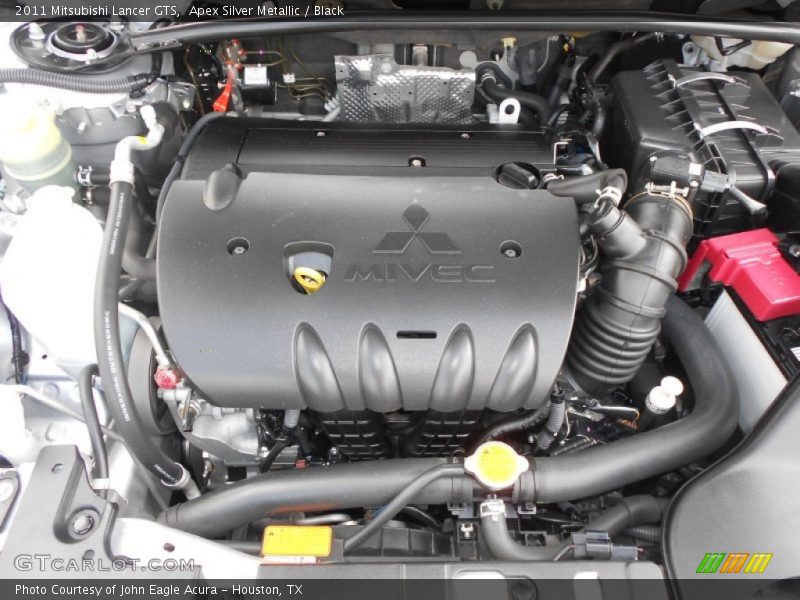  2011 Lancer GTS Engine - 2.4 Liter DOHC 16-Valve MIVEC 4 Cylinder