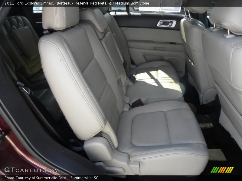 Bordeaux Reserve Red Metallic / Medium Light Stone 2011 Ford Explorer Limited