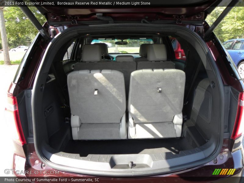 Bordeaux Reserve Red Metallic / Medium Light Stone 2011 Ford Explorer Limited