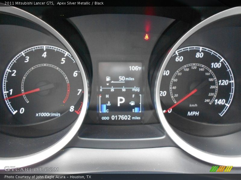  2011 Lancer GTS GTS Gauges