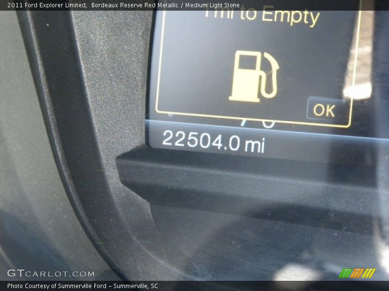 Bordeaux Reserve Red Metallic / Medium Light Stone 2011 Ford Explorer Limited