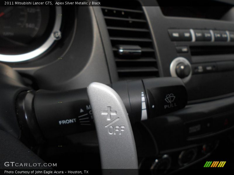 Controls of 2011 Lancer GTS