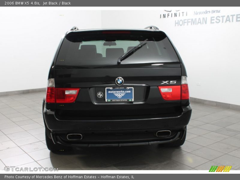 Jet Black / Black 2006 BMW X5 4.8is