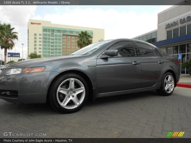 Anthracite Metallic / Ebony 2006 Acura TL 3.2