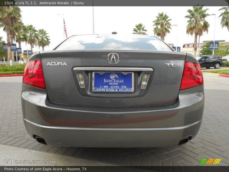 Anthracite Metallic / Ebony 2006 Acura TL 3.2