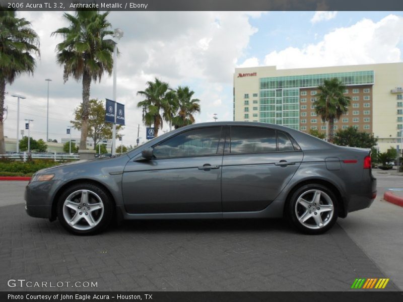 Anthracite Metallic / Ebony 2006 Acura TL 3.2