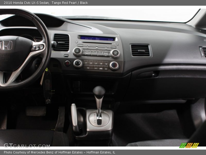 Tango Red Pearl / Black 2010 Honda Civic LX-S Sedan