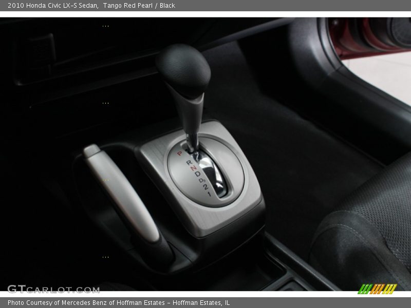 Tango Red Pearl / Black 2010 Honda Civic LX-S Sedan