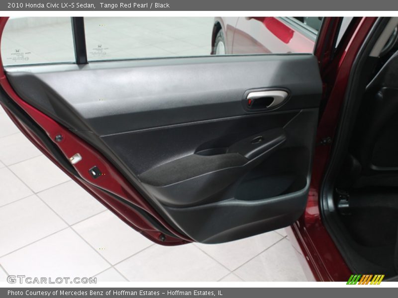 Tango Red Pearl / Black 2010 Honda Civic LX-S Sedan