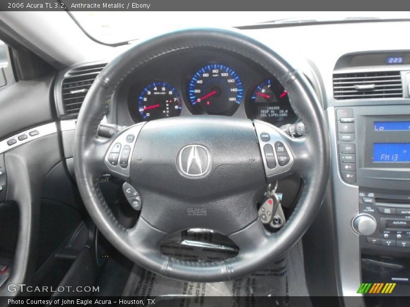 Anthracite Metallic / Ebony 2006 Acura TL 3.2