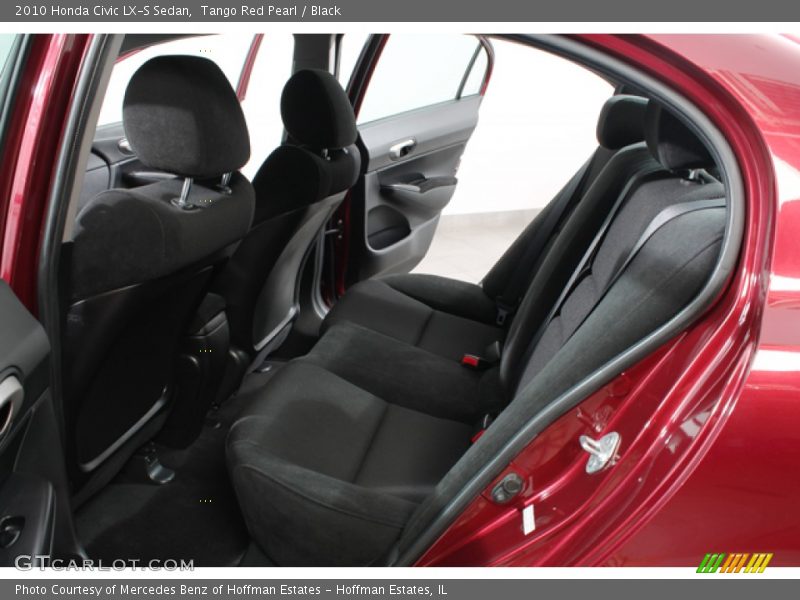 Tango Red Pearl / Black 2010 Honda Civic LX-S Sedan