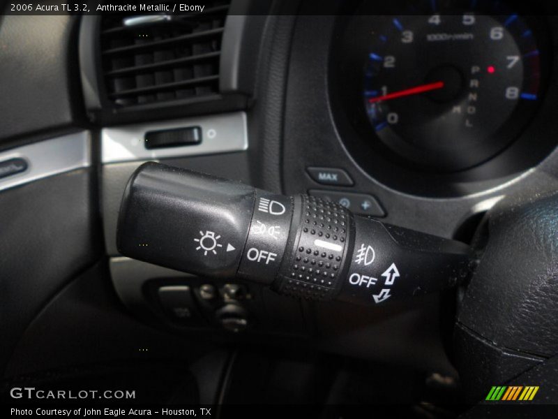 Anthracite Metallic / Ebony 2006 Acura TL 3.2