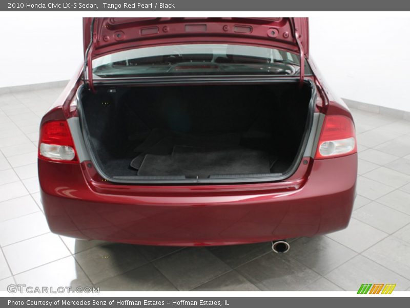 Tango Red Pearl / Black 2010 Honda Civic LX-S Sedan