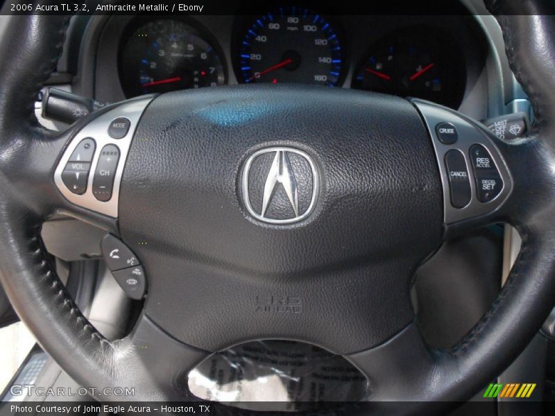 Anthracite Metallic / Ebony 2006 Acura TL 3.2