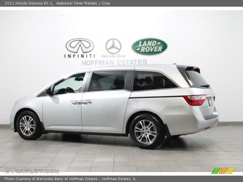 Alabaster Silver Metallic / Gray 2011 Honda Odyssey EX-L