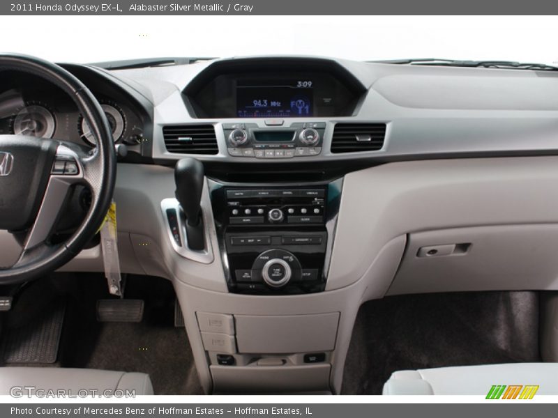 Alabaster Silver Metallic / Gray 2011 Honda Odyssey EX-L