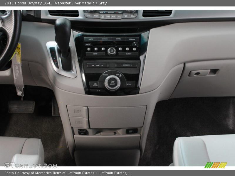 Alabaster Silver Metallic / Gray 2011 Honda Odyssey EX-L