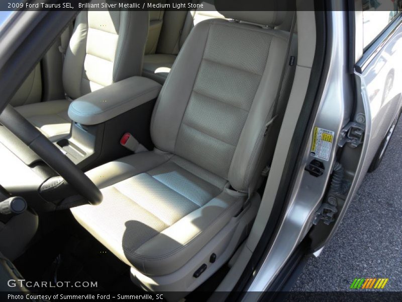 Brilliant Silver Metallic / Medium Light Stone 2009 Ford Taurus SEL