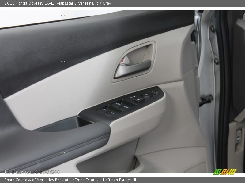 Alabaster Silver Metallic / Gray 2011 Honda Odyssey EX-L