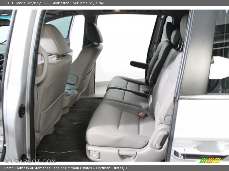 Alabaster Silver Metallic / Gray 2011 Honda Odyssey EX-L