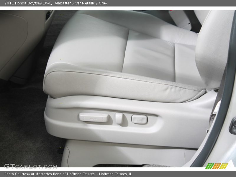 Alabaster Silver Metallic / Gray 2011 Honda Odyssey EX-L