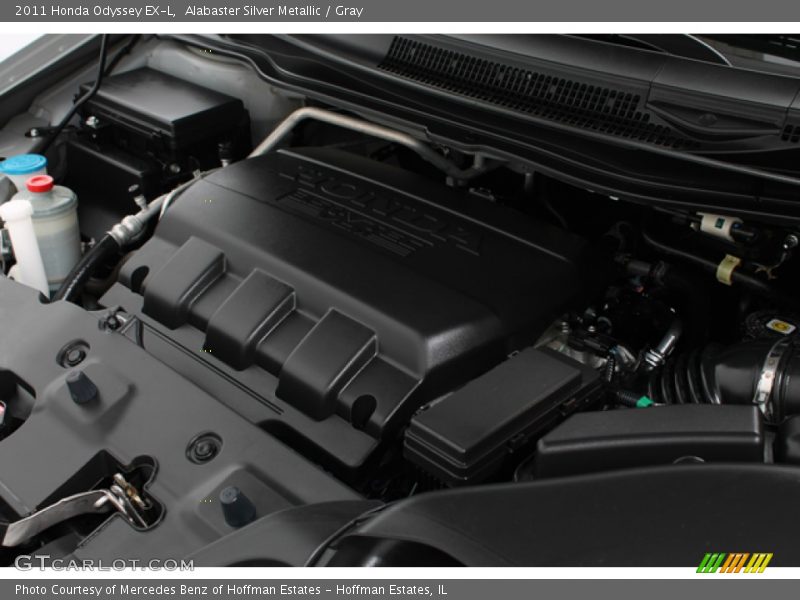 Alabaster Silver Metallic / Gray 2011 Honda Odyssey EX-L