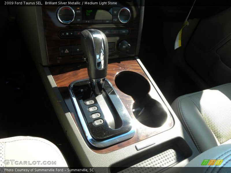 Brilliant Silver Metallic / Medium Light Stone 2009 Ford Taurus SEL