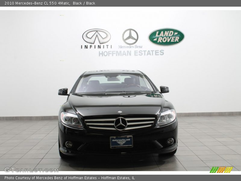 Black / Black 2010 Mercedes-Benz CL 550 4Matic