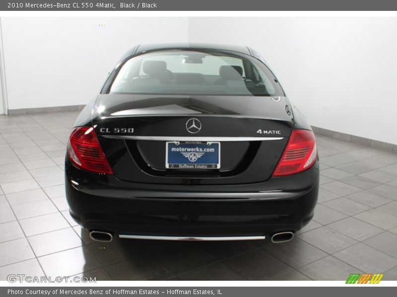 Black / Black 2010 Mercedes-Benz CL 550 4Matic