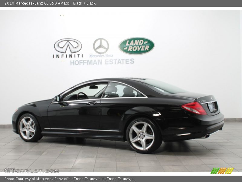 Black / Black 2010 Mercedes-Benz CL 550 4Matic