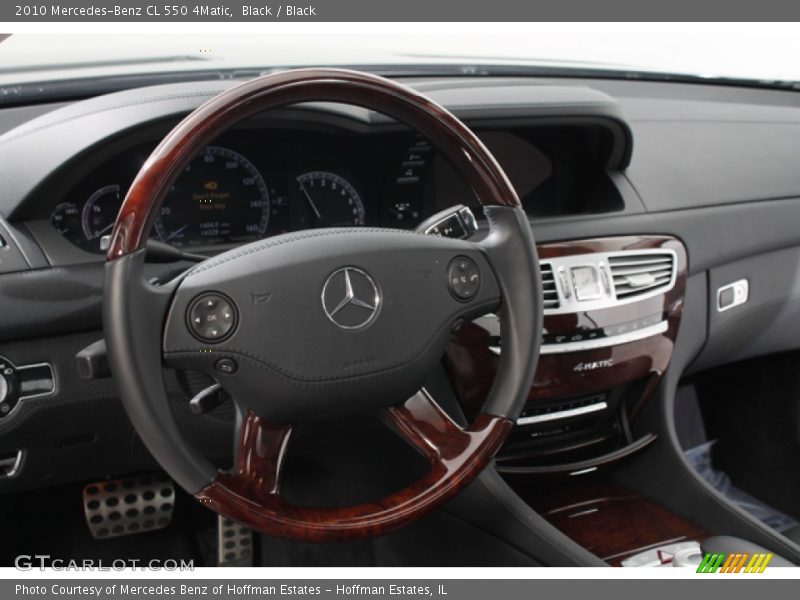 Black / Black 2010 Mercedes-Benz CL 550 4Matic