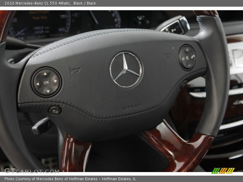 Black / Black 2010 Mercedes-Benz CL 550 4Matic