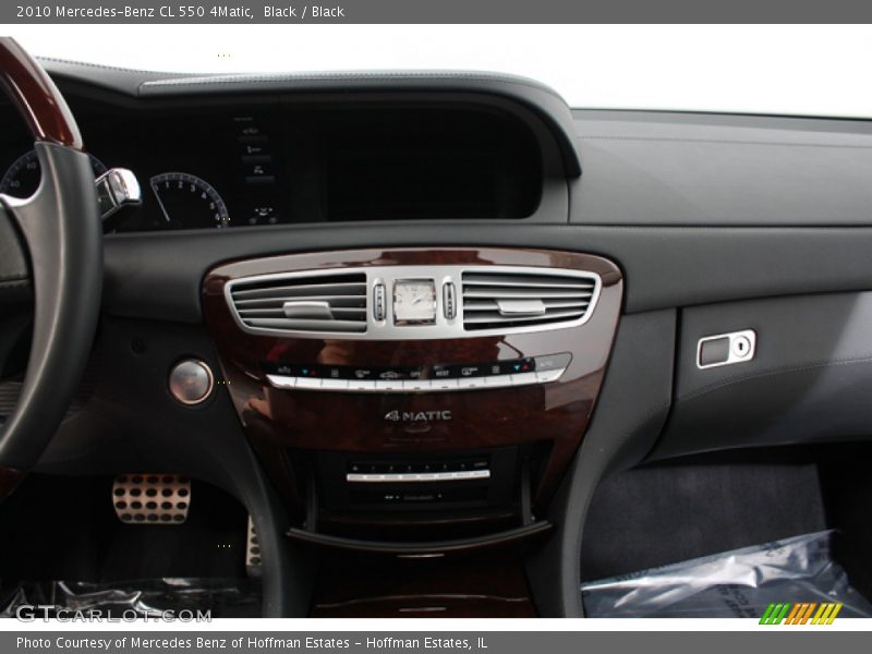 Black / Black 2010 Mercedes-Benz CL 550 4Matic