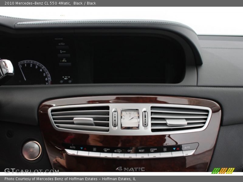 Black / Black 2010 Mercedes-Benz CL 550 4Matic
