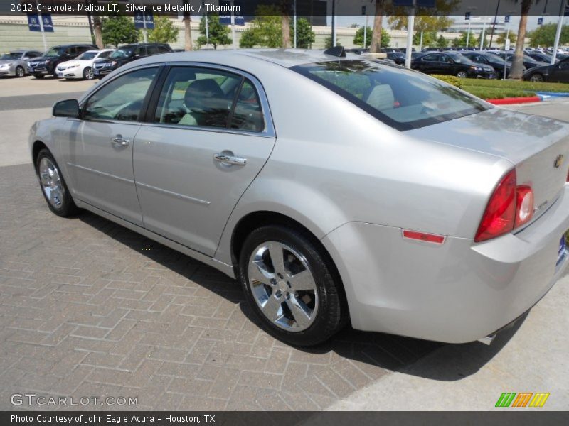 Silver Ice Metallic / Titanium 2012 Chevrolet Malibu LT