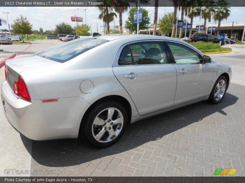 Silver Ice Metallic / Titanium 2012 Chevrolet Malibu LT