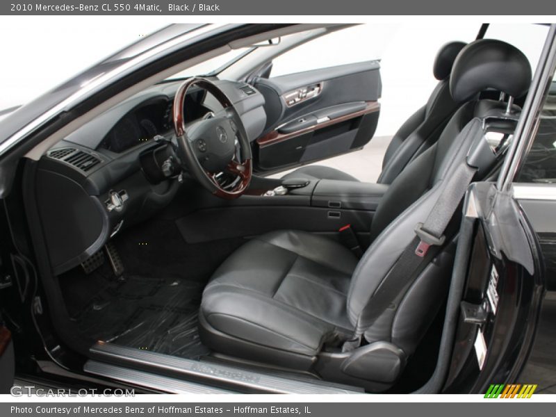 Black / Black 2010 Mercedes-Benz CL 550 4Matic