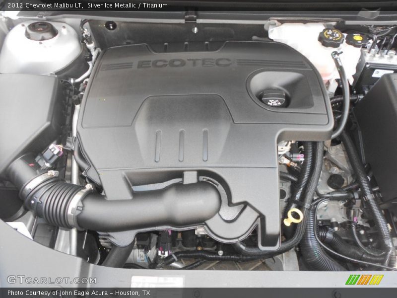 Silver Ice Metallic / Titanium 2012 Chevrolet Malibu LT