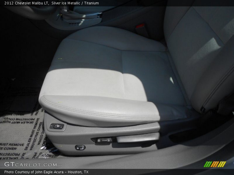 Silver Ice Metallic / Titanium 2012 Chevrolet Malibu LT